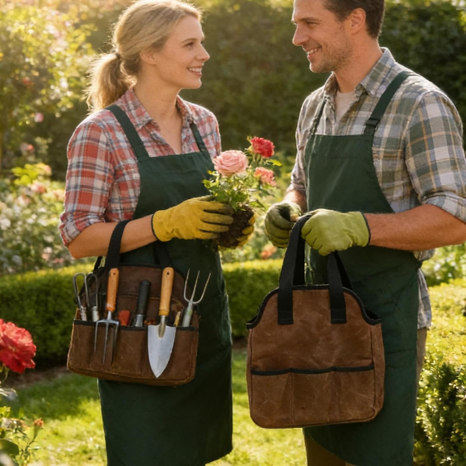  Sac à Outils Portable - Organiseur Robuste - 30,5 X 12,7 X 35,6 Cm - Avec Fermeture éclair - Support De Grande Capacité - Sac D'atelier Avec Accès Facile