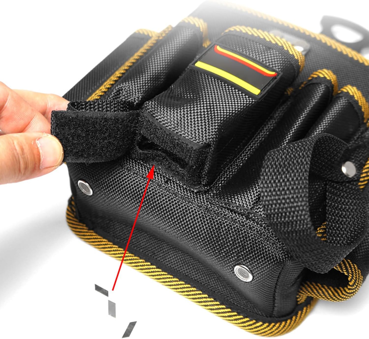  Étui De Ceinture Pour Électricien | Organisateur De Travail Et Porte-Outil Pour Techniciens,Étui Léger De Grande Capacité Pour Professionnels Et Particuliers