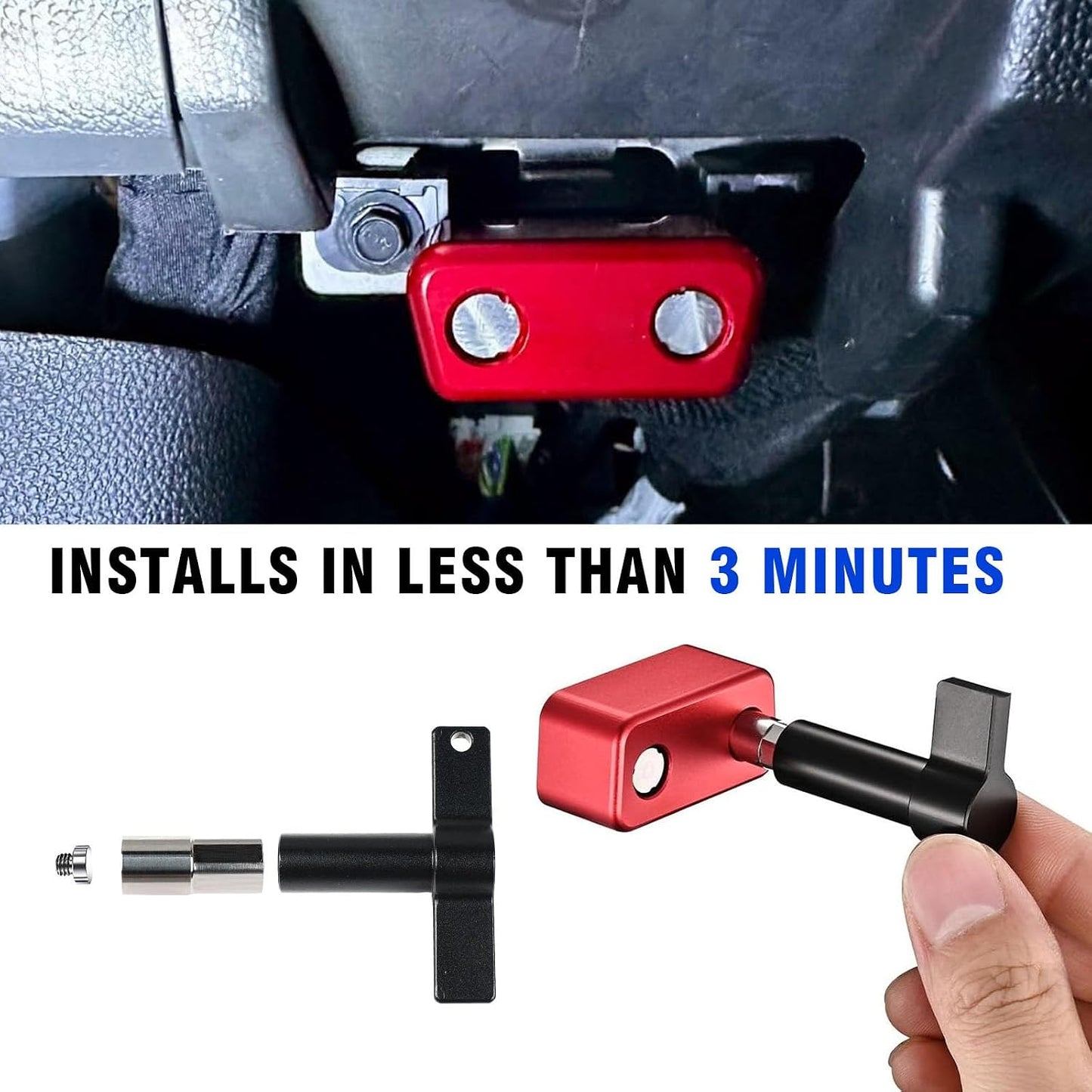  Outil De Protection De Port à Installation Rapide Pour Voiture, Camion, SUV, Empêche Le Vol De Données