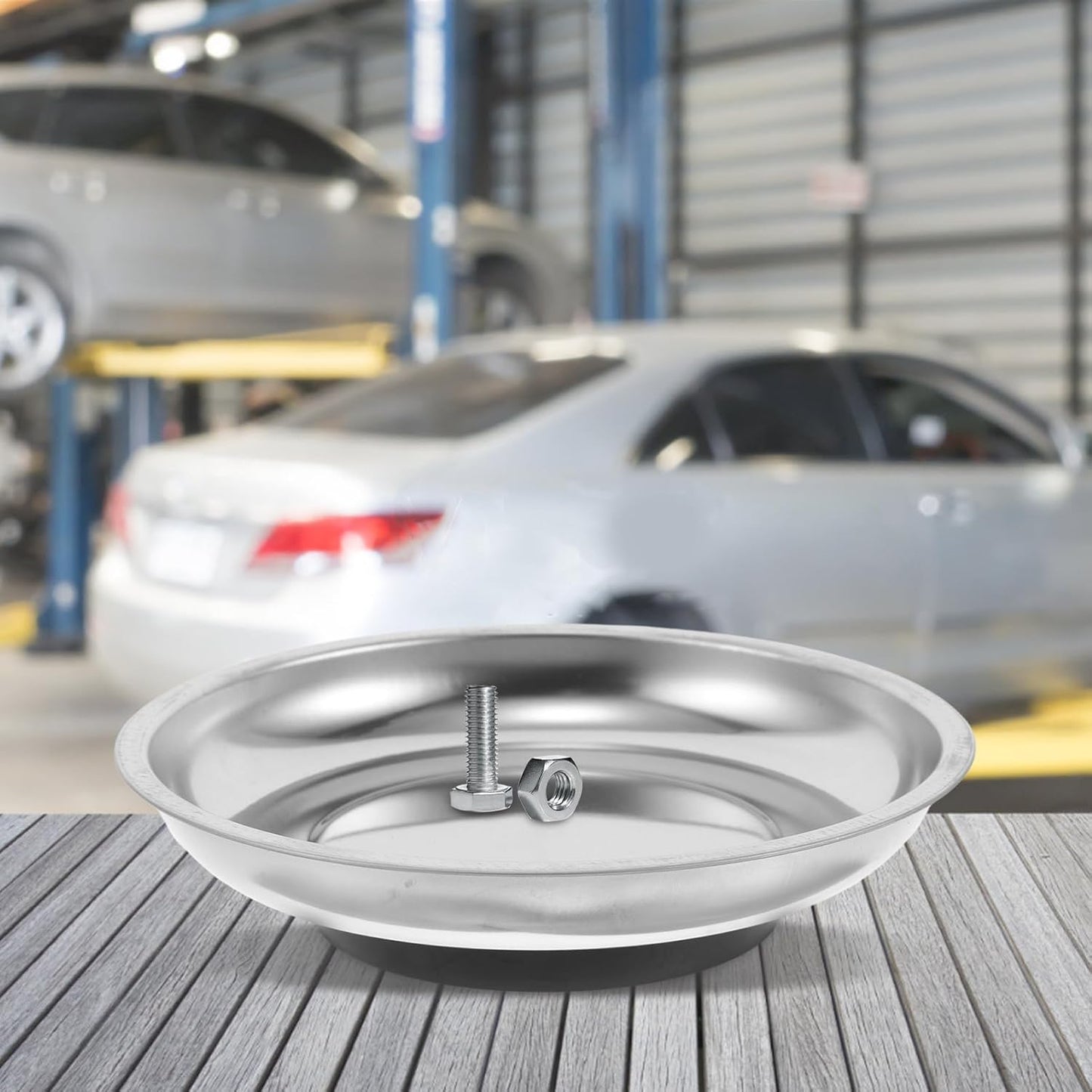  Ciieeo Bol Magnétique Pour Acier Inoxydable Plateau Pour Vis Boulons Écrous Organisation De Petits Outils