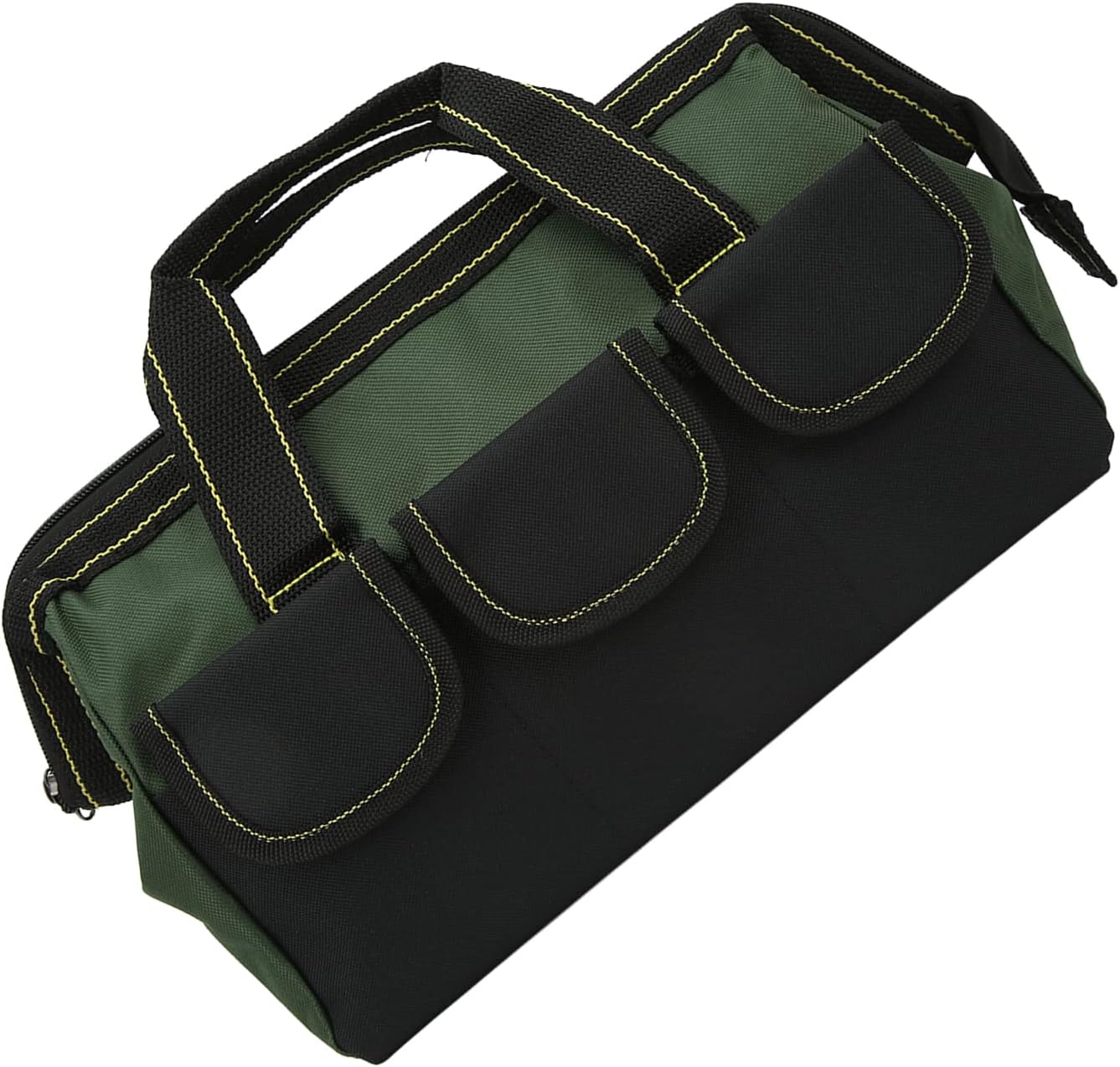 Sac De Rangement D'outils, Tissu Oxford Imperméable Avec Conception à Large Bouche, Organisateur Robuste Pour La Maison Et L'atelier (bleu Noir)