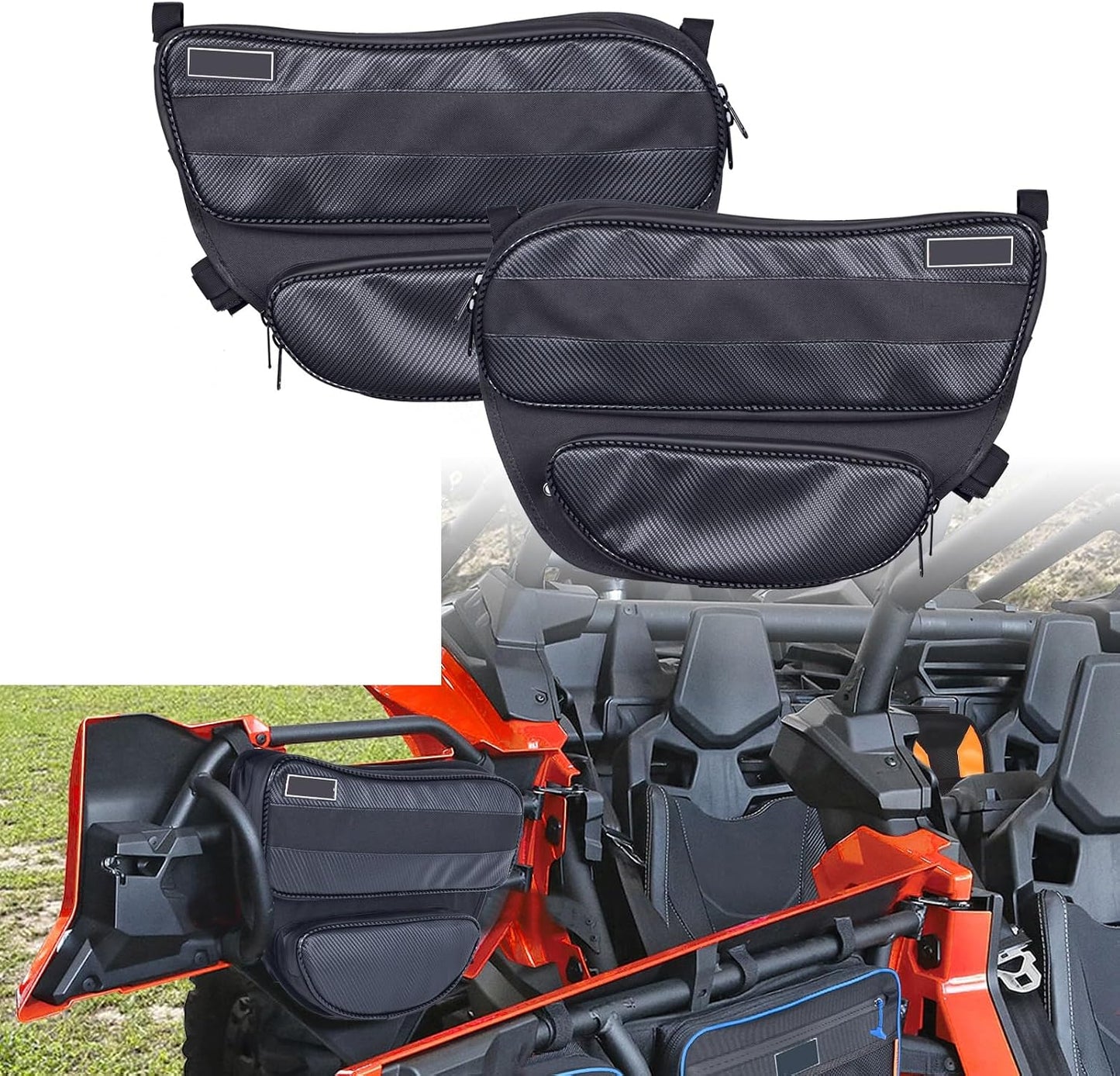  Sacs De Rangement En Nylon Imperméables Pour Porte Avant, Pochettes À Outils Pour Maverick X3 Max Turbo R 2017-2021