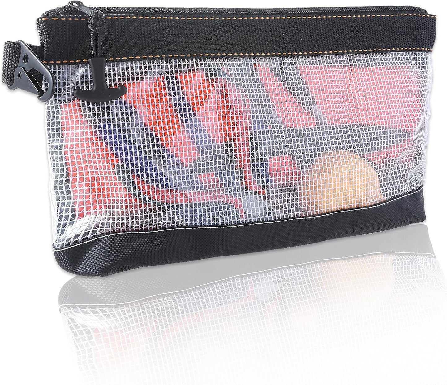  Oruola Lot De 1 Sac A Outils Matériau PVC Transparent,Sac Outils Petite Transparente,Rangement Outils Étanche Et Antistatique Pochette Zippée,Sacs Outils Avec Fermeture Éclair Pour Hommes