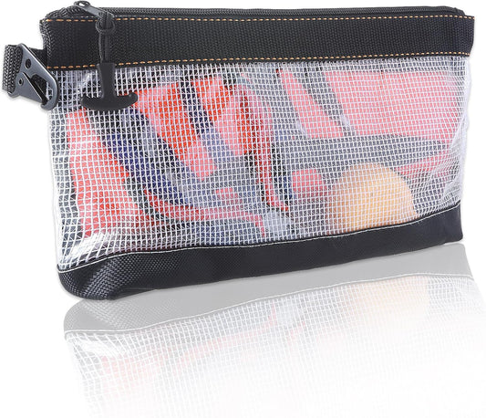  Oruola Lot De 1 Sac A Outils Matériau PVC Transparent,Sac Outils Petite Transparente,Rangement Outils Étanche Et Antistatique Pochette Zippée,Sacs Outils Avec Fermeture Éclair Pour Hommes