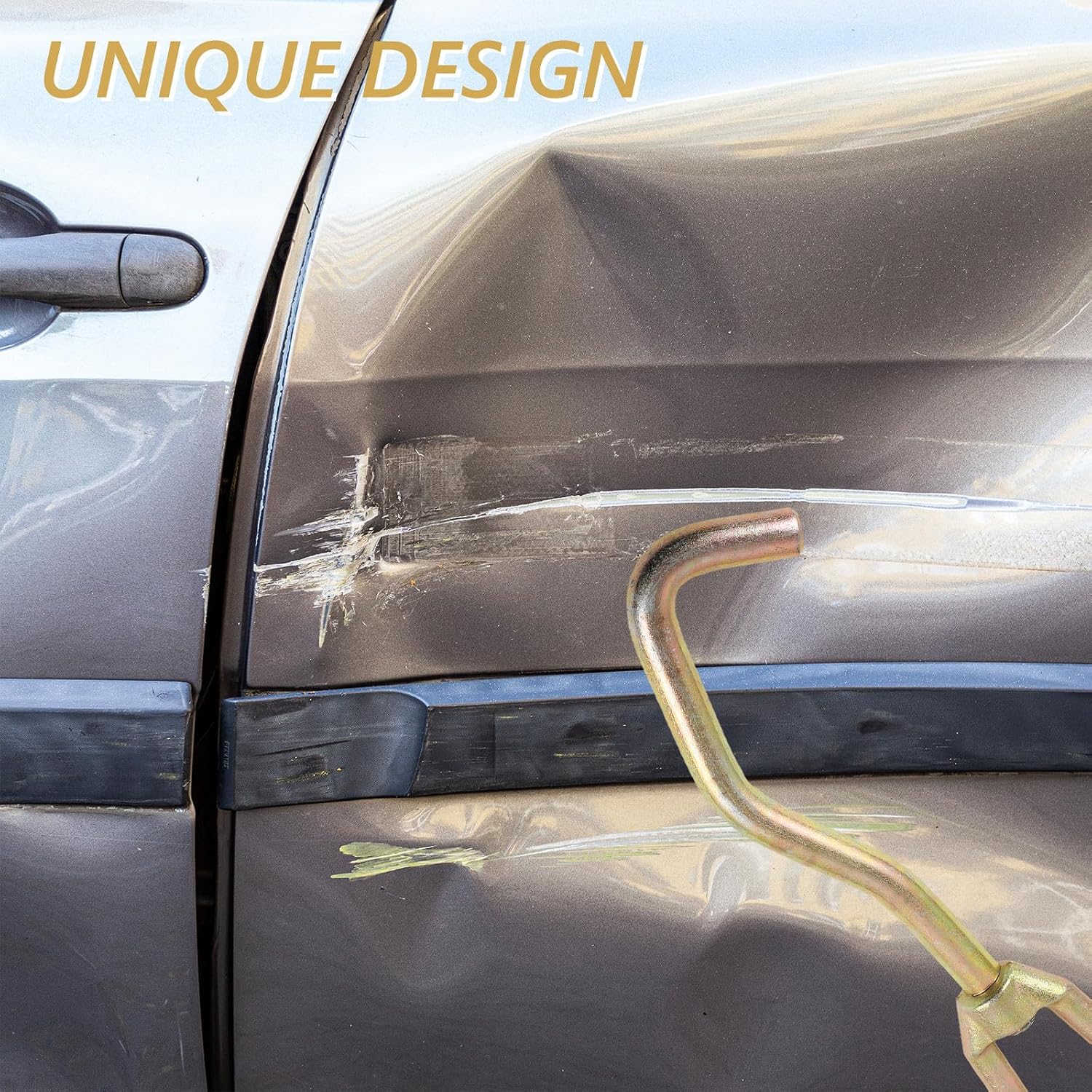  VOSAREA Outil En Acier Rond De Réparation De Carrosserie Automobile Serpent Pour Fixation Rapide Et Calibrage Précis Des Tôles