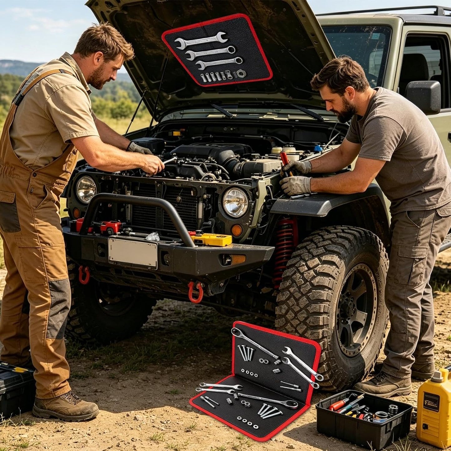  Tapis Magnétique Pour Outils – Avec Aimants Puissants | Grand Tapis Magnétique Pour Mécanicien | Pour Mécanicien, Atelier, Réparation Automobile, Garage, Appareils électroniques, Clés De Voiture