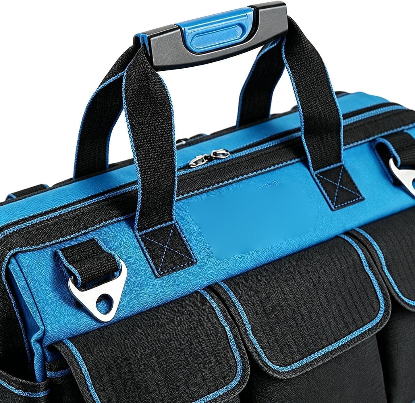 GENERIC Sac à Outils D'électricien Oxford Multi-poches - Grande Capacité - Sac à Outils électriques - Pour L'extérieur, Les Voyages, La Construction, La Réparation De Voiture, La Maison, Le Garage, Le Père