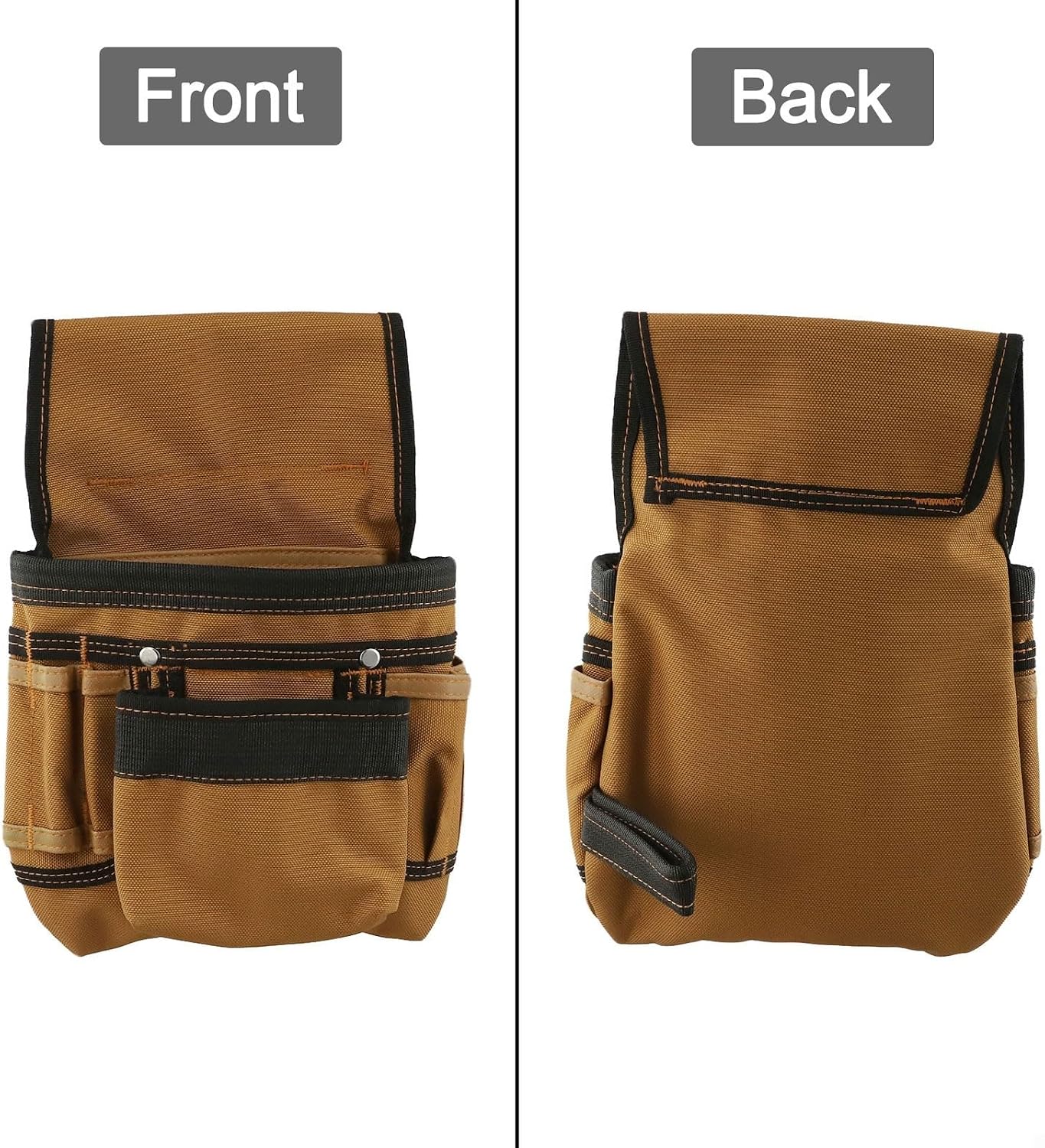  Ensemble De Bretelles Robustes En Tissu Oxford 1200D Réglable Avec Crochet Marteau, Bretelles Rembourrées Pour Charpentier, électricien, Bricoleur, Sac De Rangement (D)