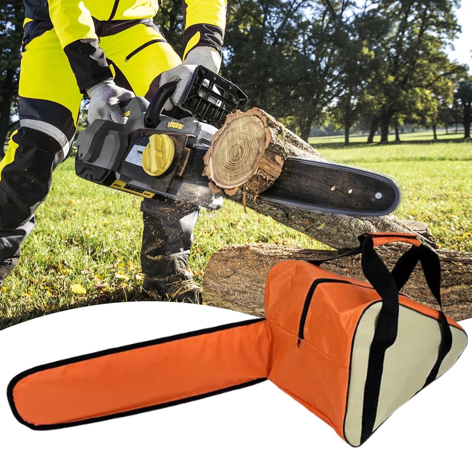  Sac Pour Tronçonneuse – Étui De Transport De Protection, Conception De Rangement Portable, Porte-outils Durable, Organisateur Multifonctionnel | Transport De Scie à Chaîne électrique, Taille De Jardin
