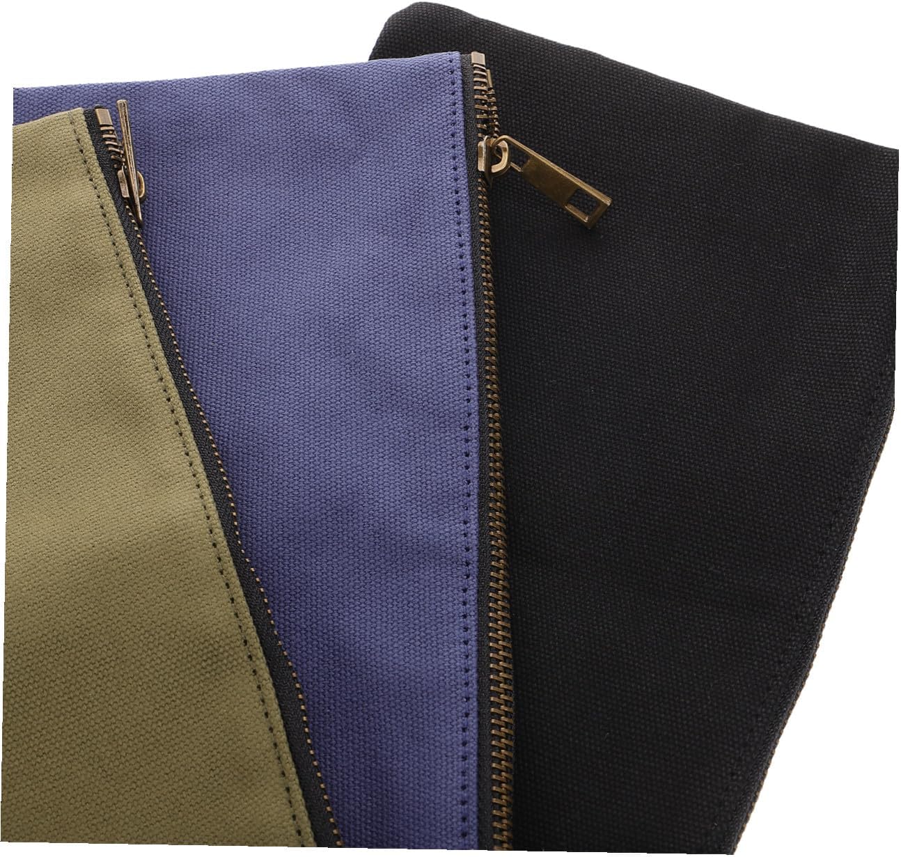  Jojofuny 3 Pcs Pochette De Rangement En Toile à Fermeture Éclair Pour Outils Paquet De Rangement Utilitaires Pour Garage