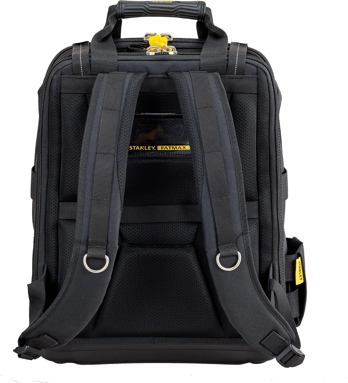  Stanley Fmst1-80144 Sac À Outils Gamme Fatmax - Base Rigide -600 Deniers - Nombreuses Poches - Sangles D'Épaules Détachables - 4 Compartiments Multicolore