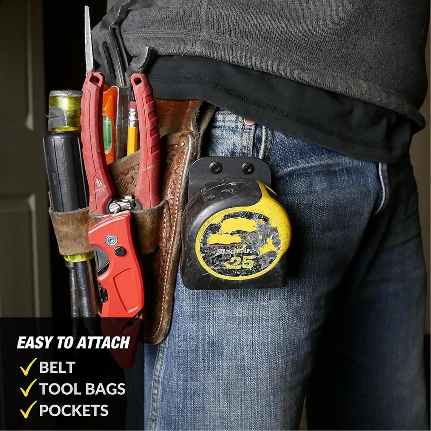  Porte-outils Robuste Avec Design Ergonomique, Facile à Installer Pour Les Professionnels Et Les Amateurs D'artisanat, Outils Professionnels