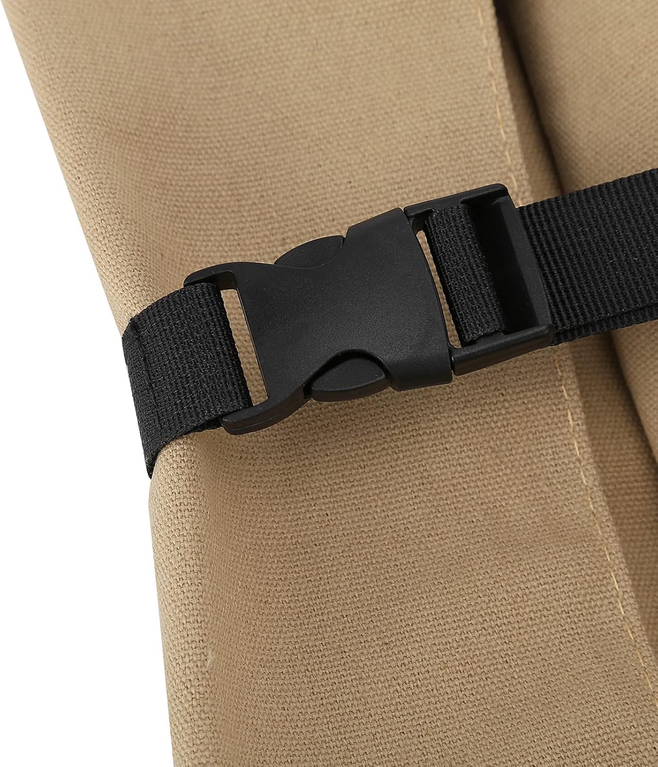 Cocoarm Sac à Outils En Toile, Mallette à Outils Pliable En Toile Avec Fermeture à Glissière, Rangement Enroulable De Grande Capacité, Sangles De Suspension, Conception Légère Pour Un Usage (Kaki)