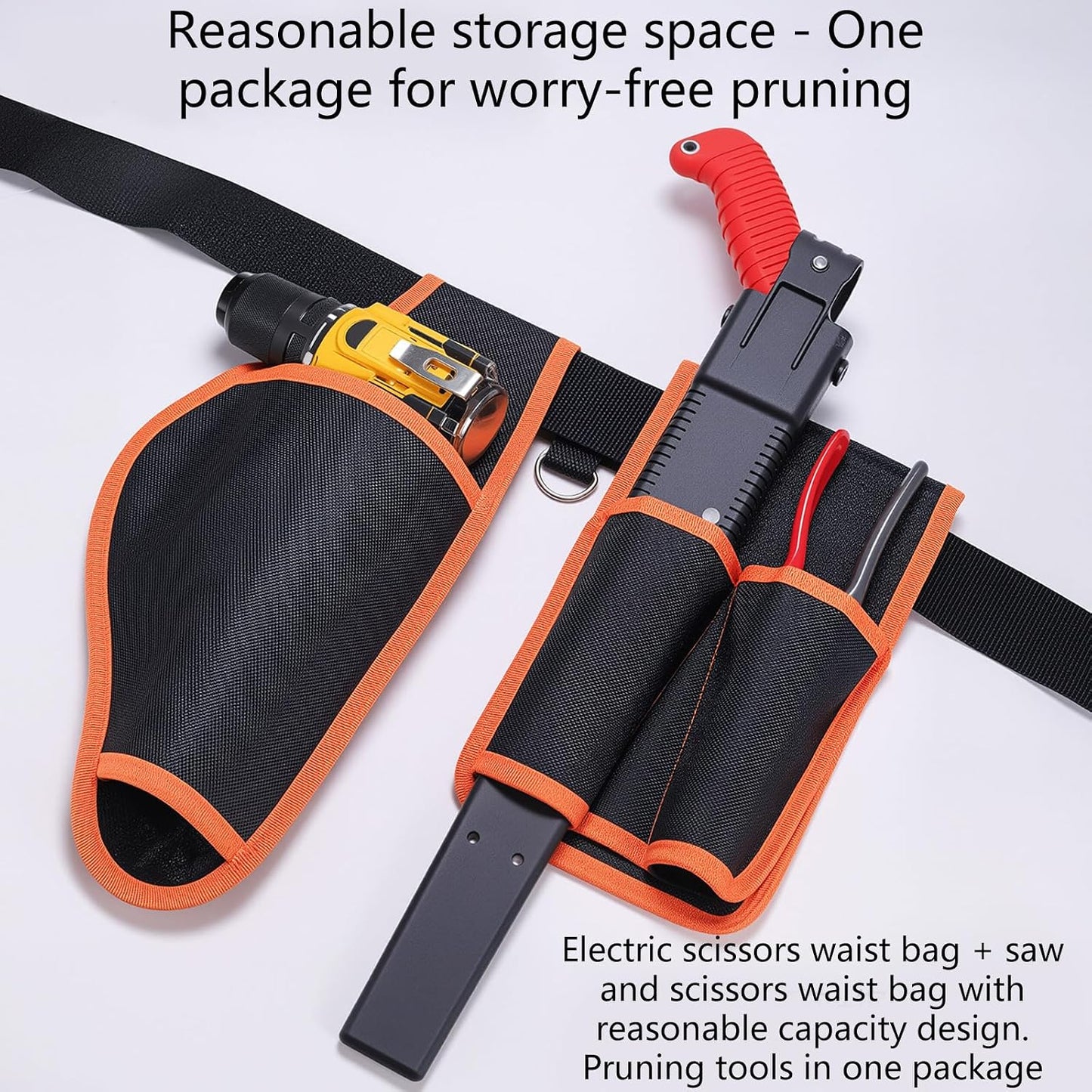  Poches De Ceinture à Outils Unilatérales Avec Plusieurs Poches/tablier De Travail Pour Les Travailleurs Du Bâtiment, Sac Ceinture D'électricien, Tabliers De Travail Pour Hommes Et Femmes