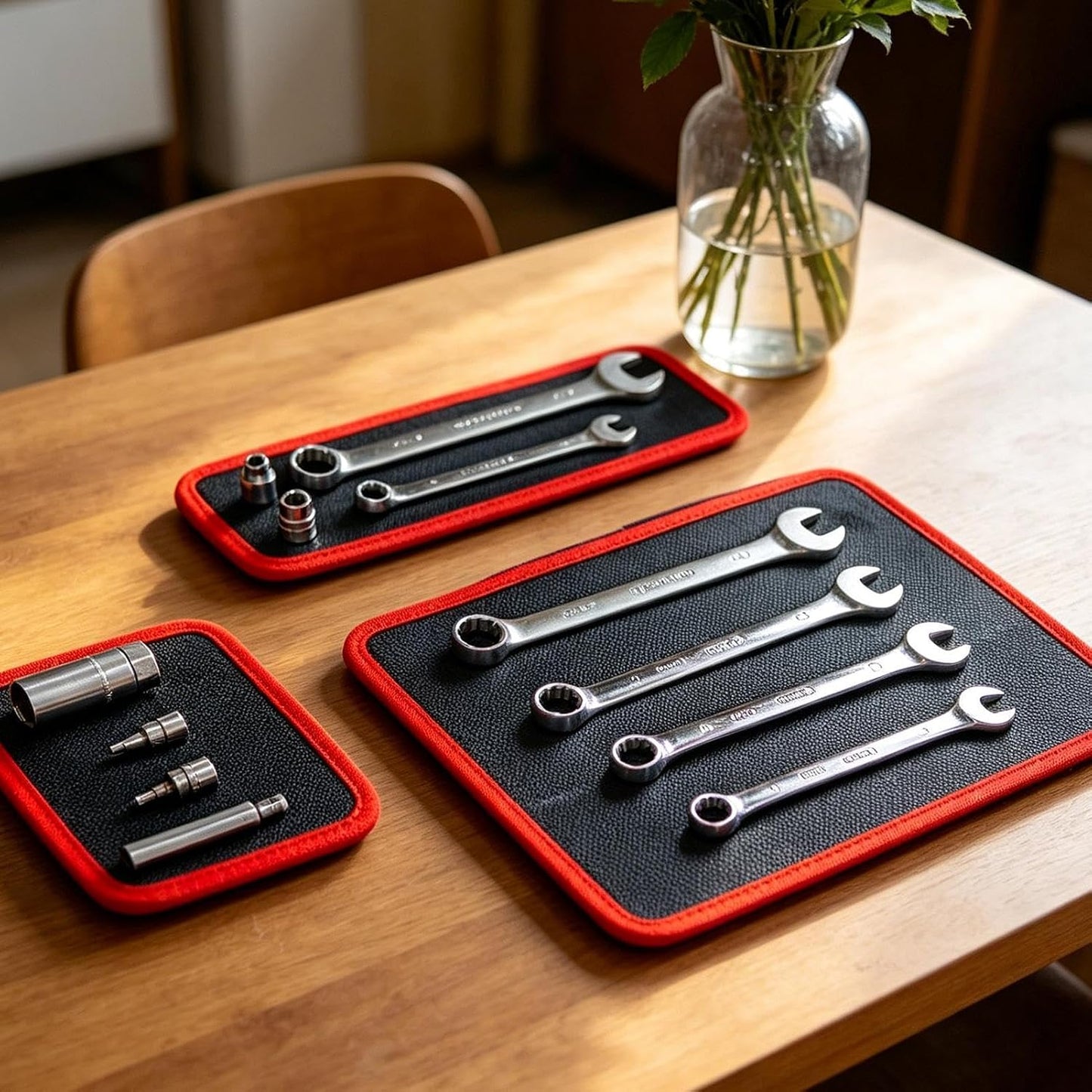  Magnétique Pour Outils | Tapis De Rangement Magnétique Souple Antidérapant Pour Mécanicien, Atelier, Réparation Automobile, Garage, Tournevis, Clés, Boulons