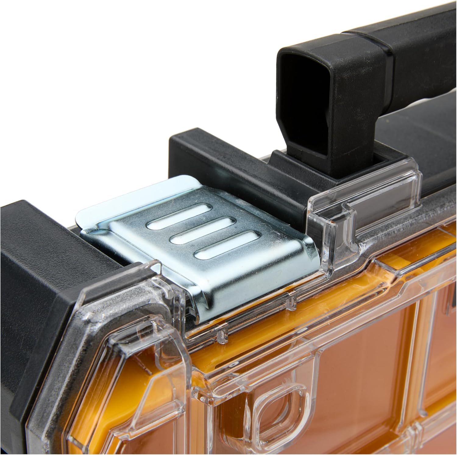  DEWALT Organiseur TSTAK DWST82968-1 - Etanche IP54-7,8L - Pour Petites Pièces Et Accessoires - Couvercle En Polycarbonate Transparent