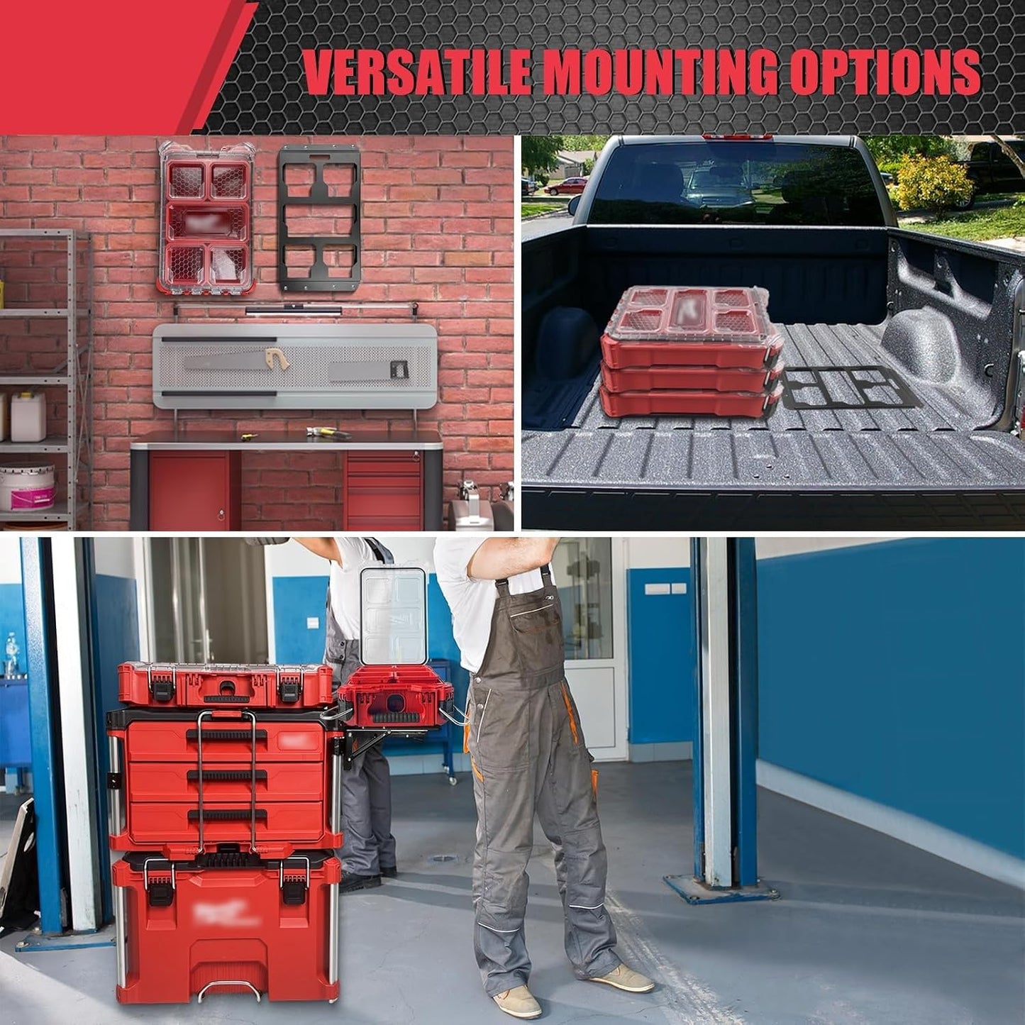  Plate-forme De Travail Compacte Pour Boîtes à Outils Personnalisables Fabriquée à Partir D'acier Au Carbone Galvanisé Haute Résistance