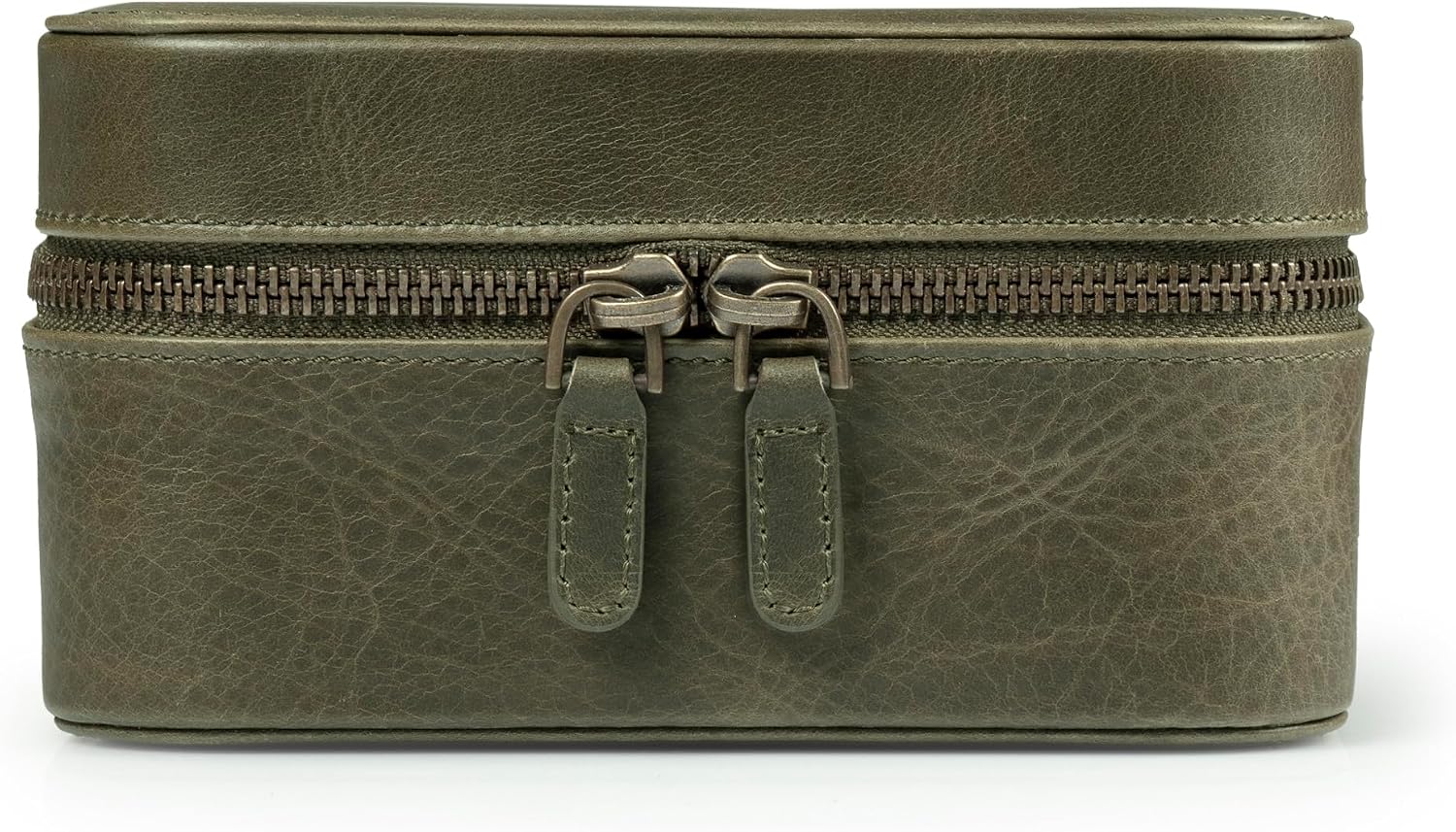  Londo Kensley Boîte à Montres En Cuir Véritable – Protectrice, élégante Et élégante – Présentoir Collecteur De Montres De Luxe Pour Hommes Et Femmes (vert)