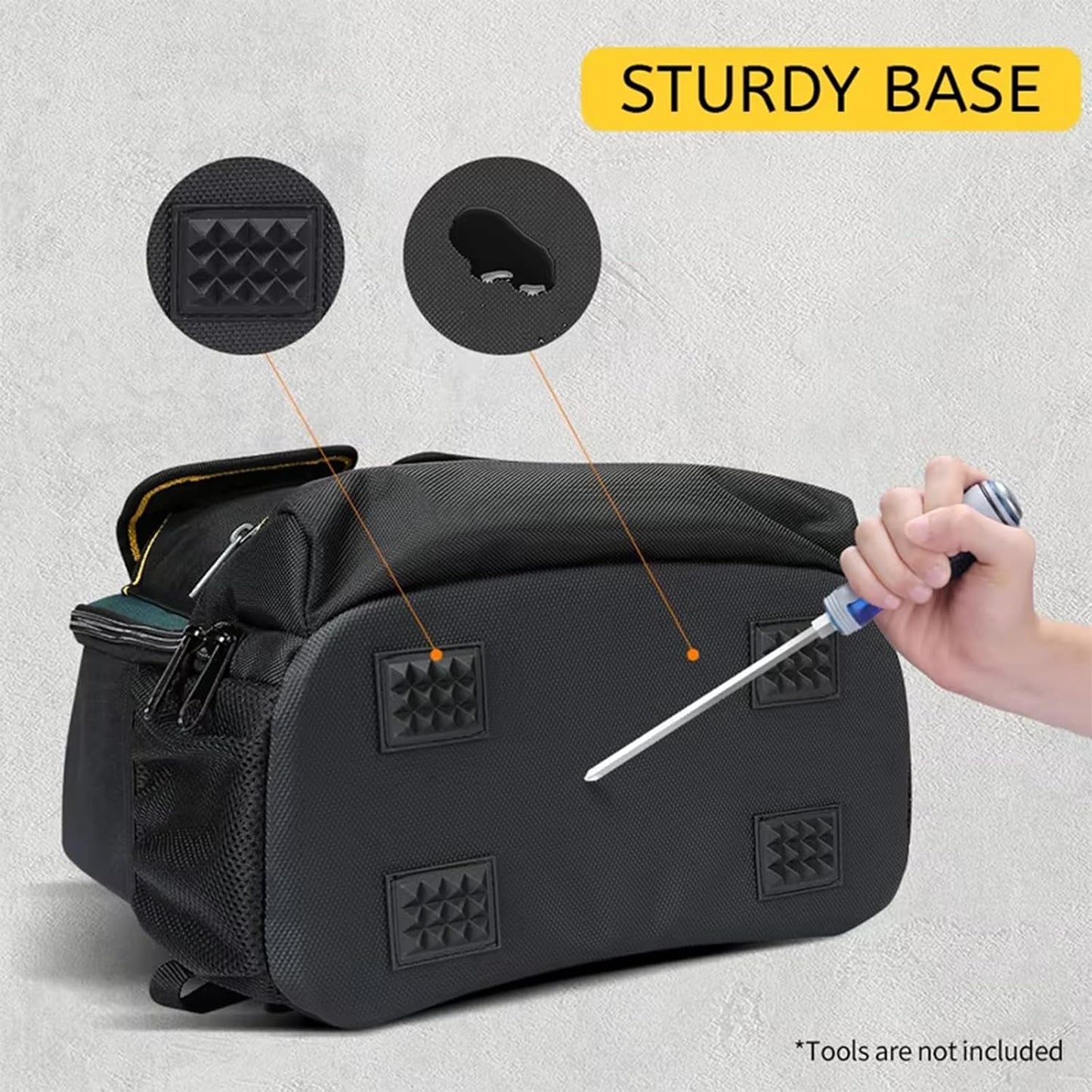  Sac à Dos à Outils Multi-poches Pour électriciens, Techniciens Et Techniciens En Tissu Oxford Résistant à L'usure Sac à Bandoulière Organisateurs Transporteurs