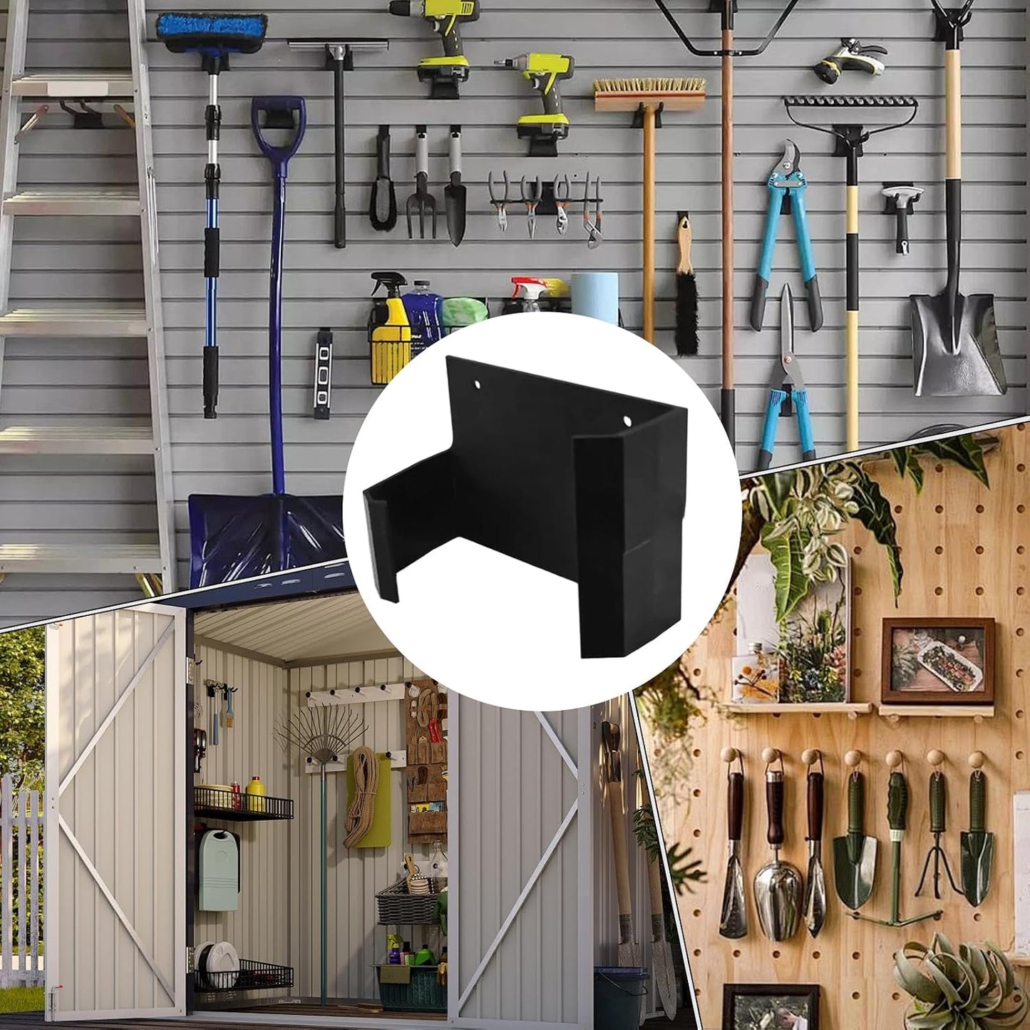  Organisateur D'outils électriques, Exercice De Mural Et Porte-outils Avec Construction Robuste, Support De Stockage Des Services Publics Pour Une Perceuse électrique, Un Marteau, Un Tournevis
