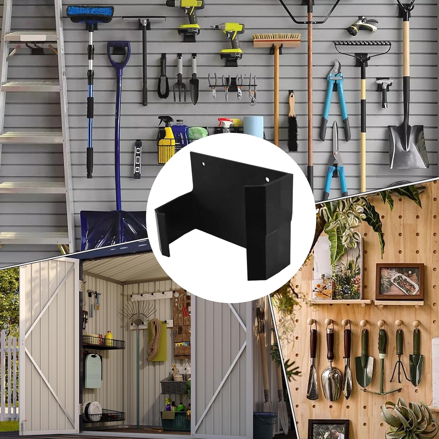  Organisateur D'outils électriques, Exercice De Mural Et Porte-outils Avec Construction Robuste, Support De Stockage Des Services Publics Pour Une Perceuse électrique, Un Marteau, Un Tournevis