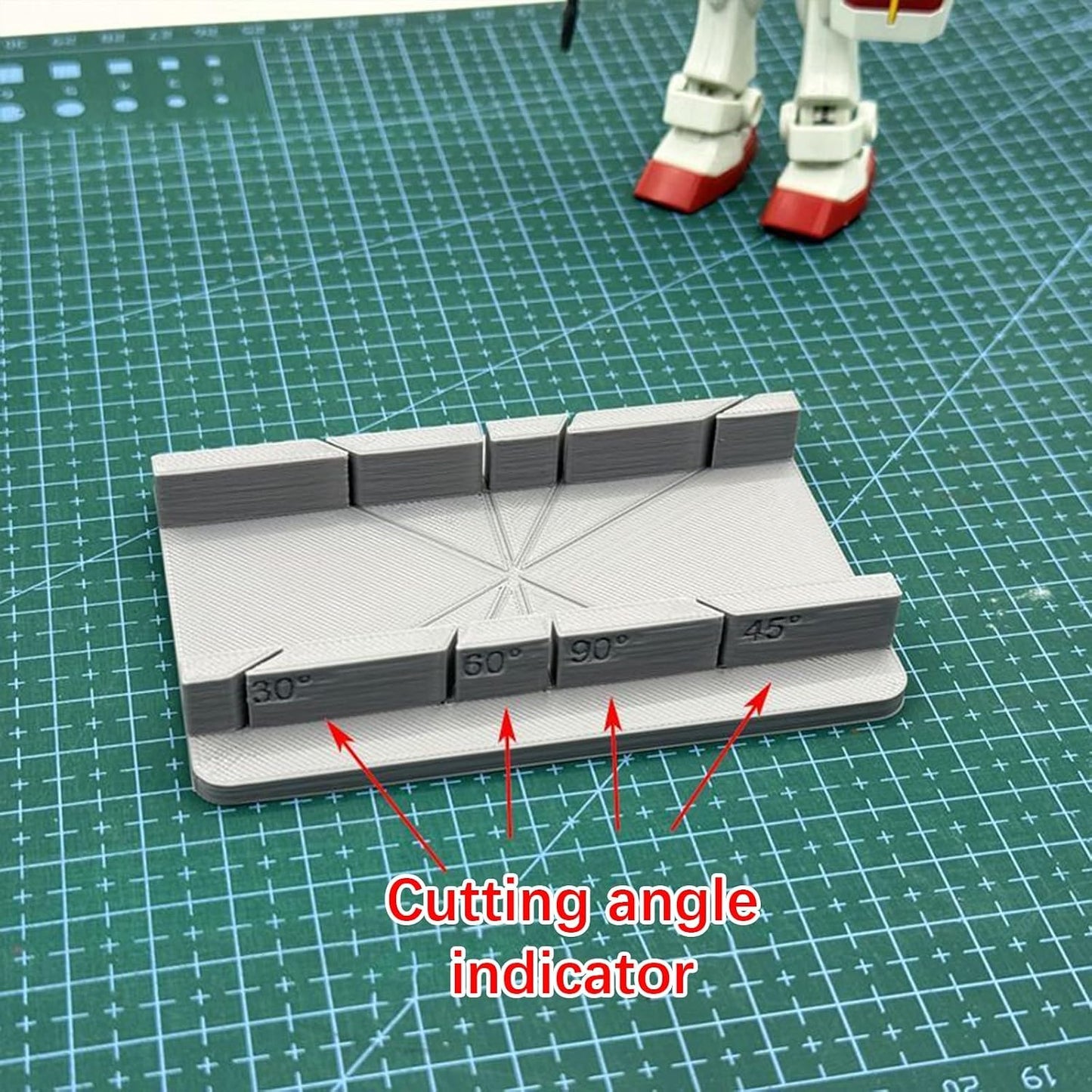  Guide De Découpe Multifonction Avec Angles Fixes Pour Plus De Précision Dans Les Projets De Bricolage Et La Création D'angles De Loisirs Créatifs