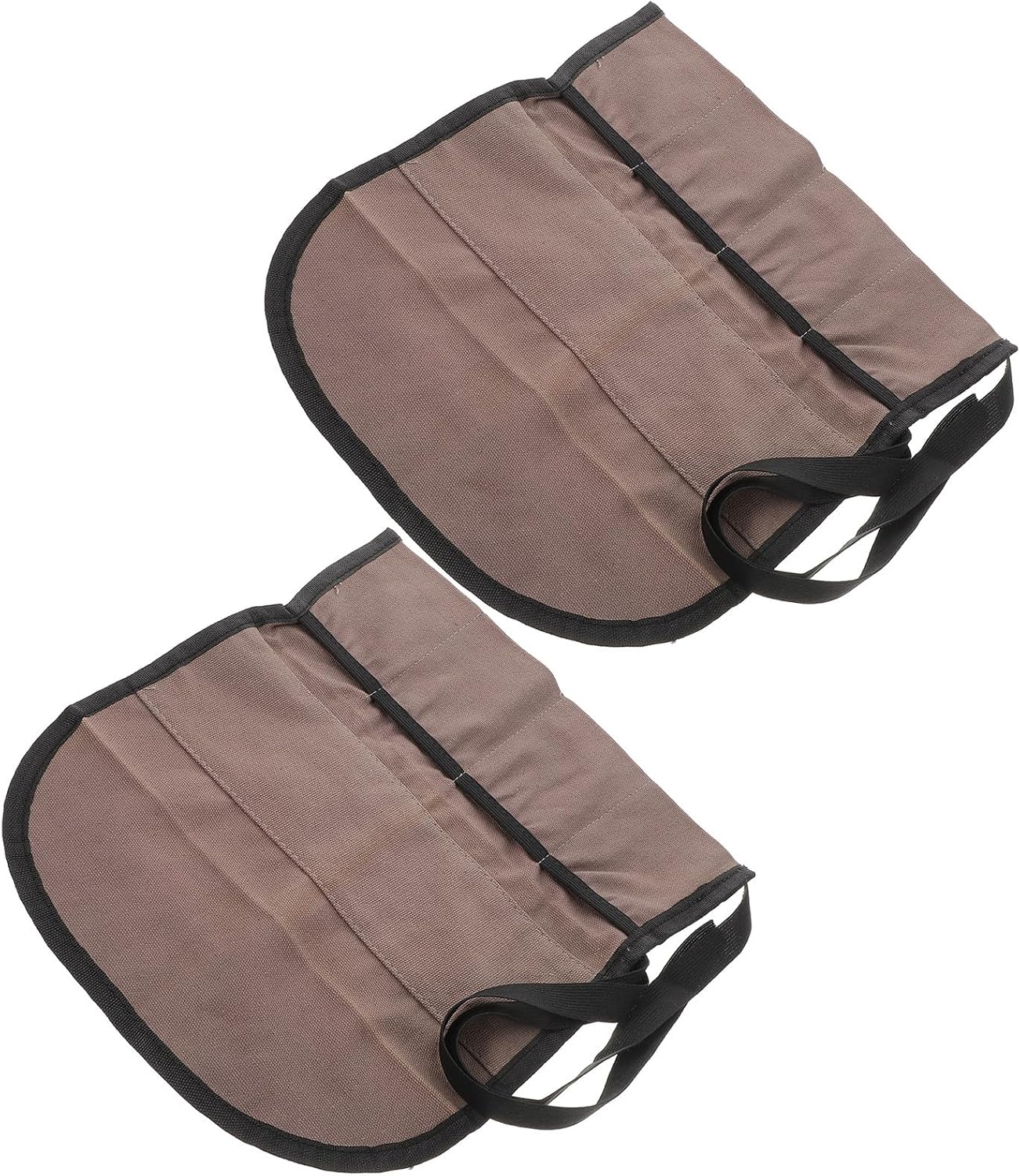  Angoily Pochette à Outils En Toile Résistante 2pcs, Facile à Nettoyer, Pour Bricolage Et Rangement, Paquet Enroulable Multifonction Pour Artisans Et Amateurs