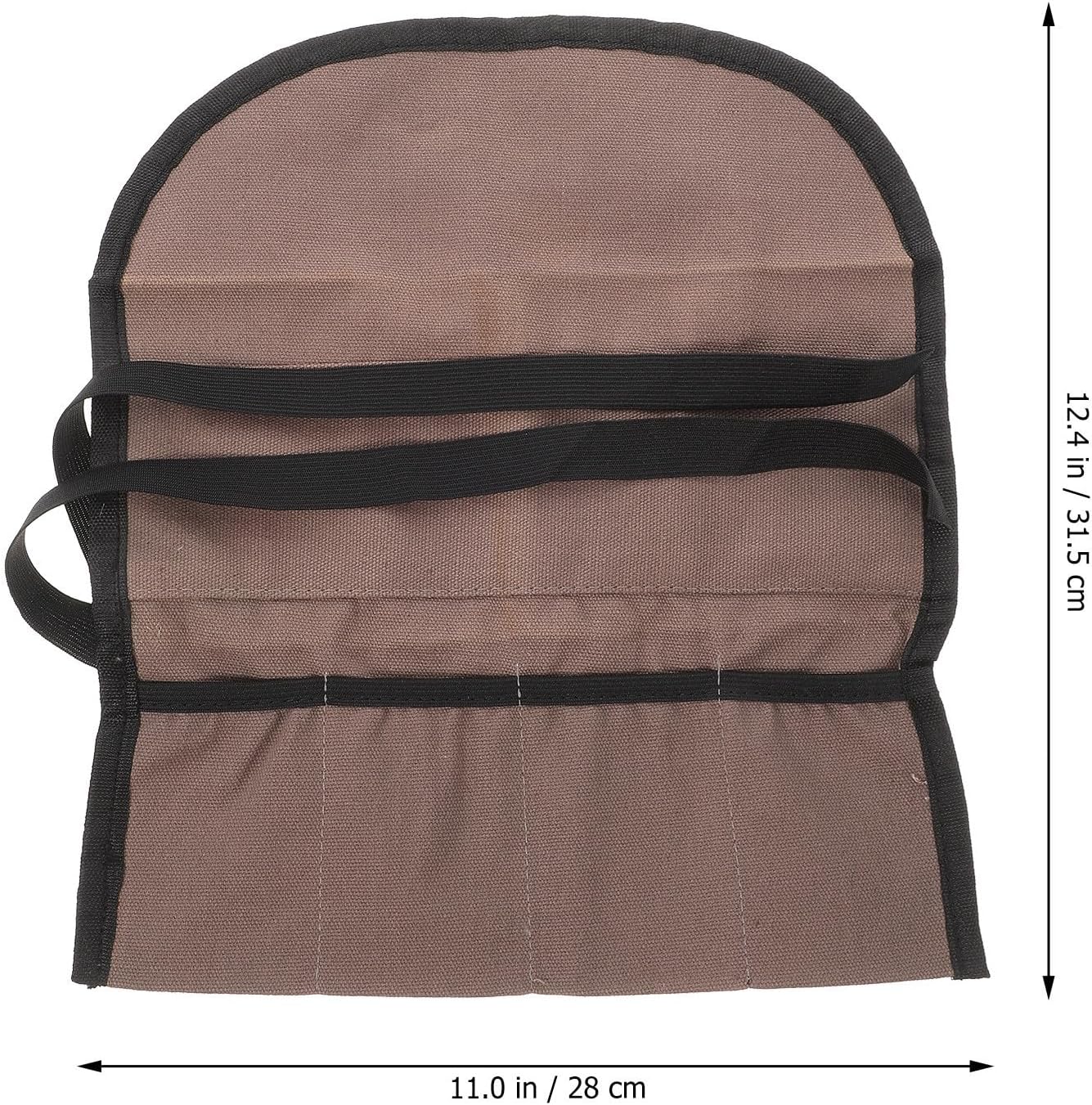  Angoily Pochette à Outils En Toile Résistante 2pcs, Facile à Nettoyer, Pour Bricolage Et Rangement, Paquet Enroulable Multifonction Pour Artisans Et Amateurs