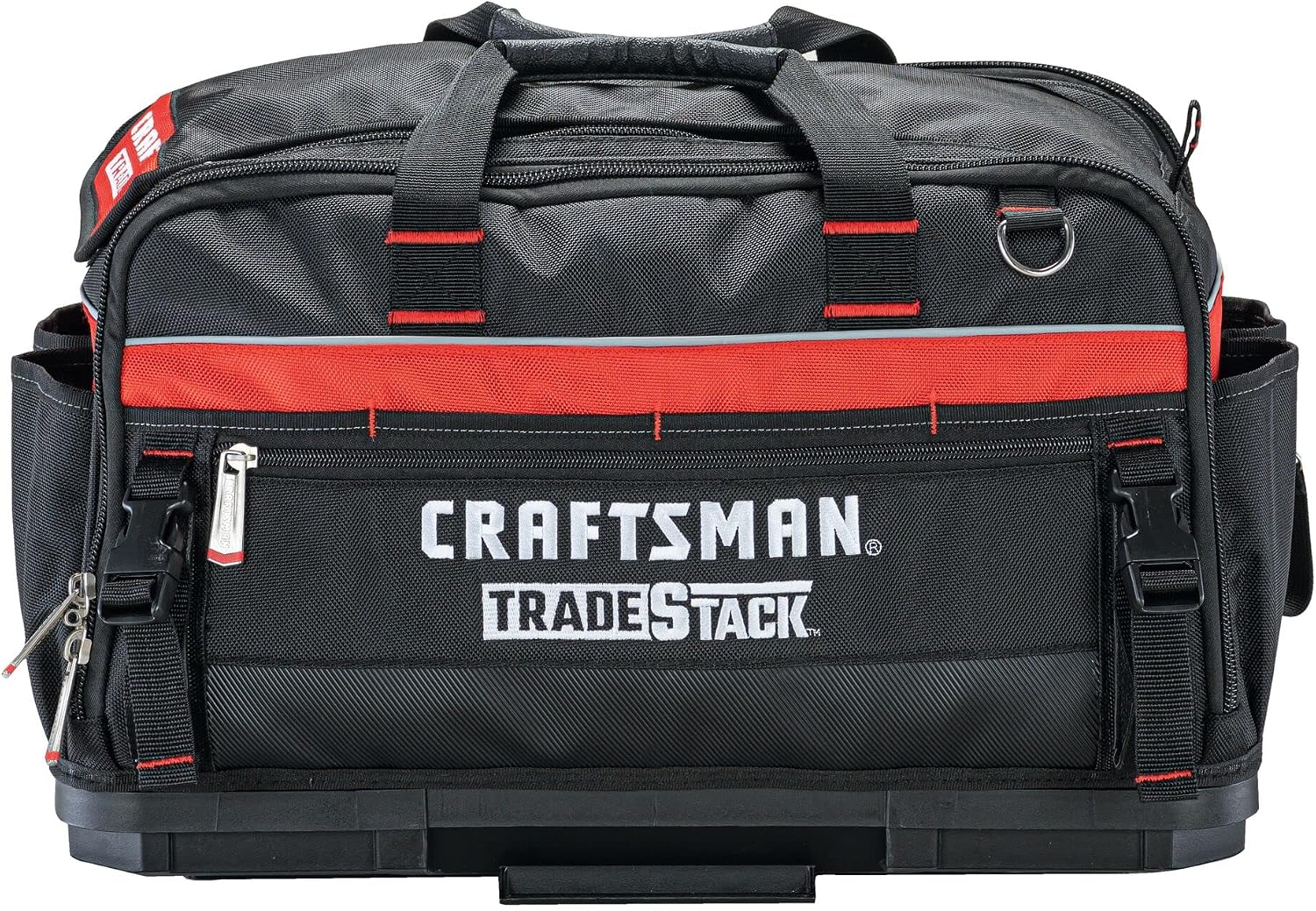  CRAFTSMAN TRADESTACK CMST21450 Sac à Outils En Polyester Durable, Noir Et Rouge, 57,1 Cm